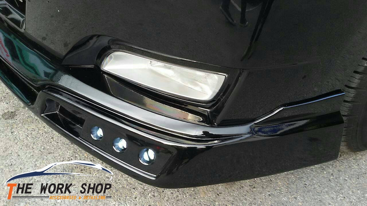 Front + Rear Skirt with LED For H-1 (สเกิร์ตหน้า+สเกิร์ตหลัง แบบมีไฟ LED สำหรับ H1)