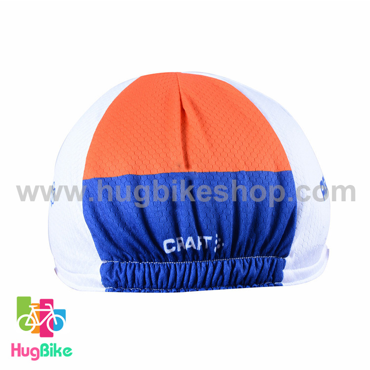 หมวกแก๊บ Rabobank 15 (01) สีขาวน้ำเงินแดง