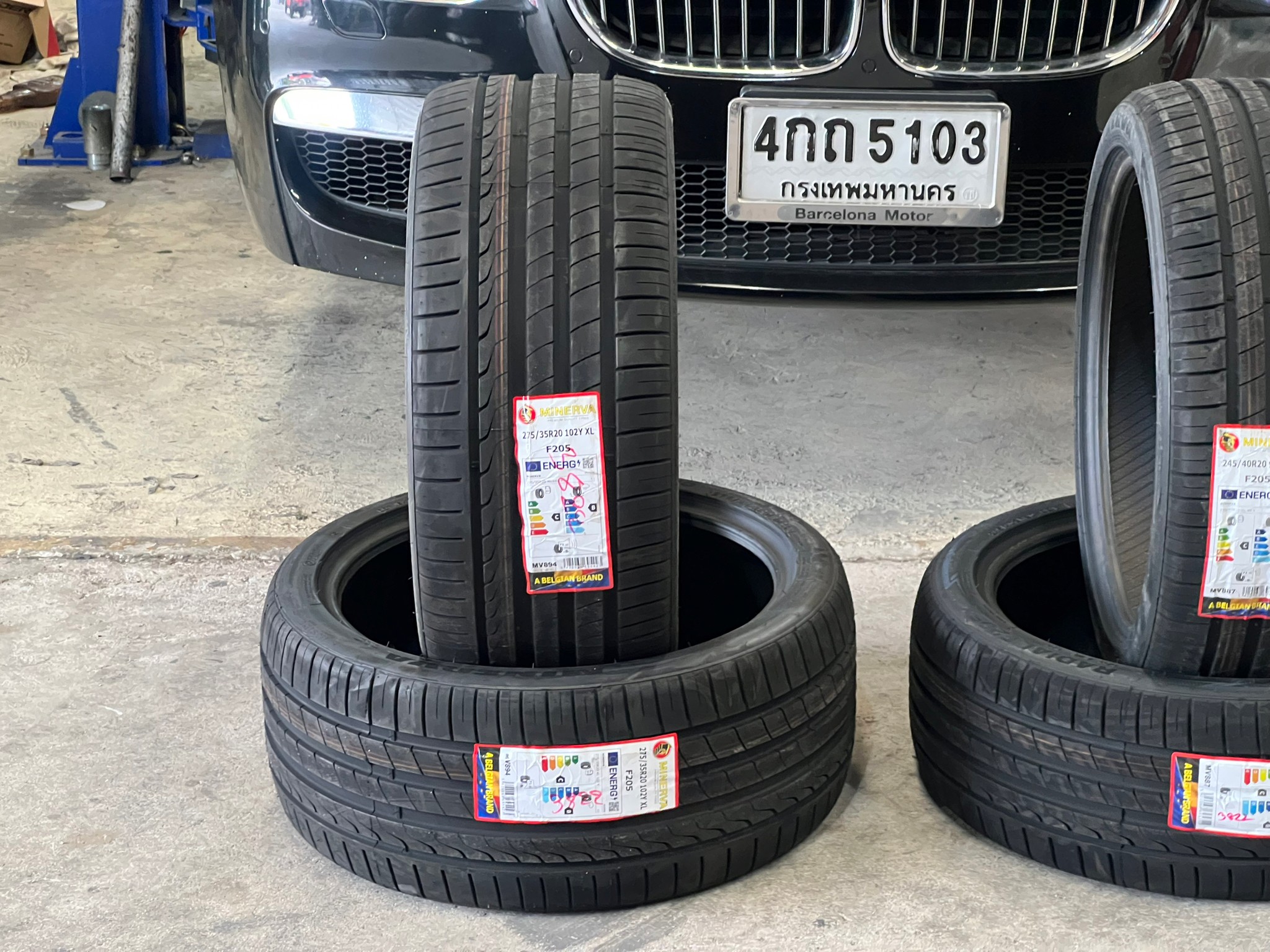 MINERVA 245/40-20 F205 MINERVA 275/35-20 F205 ยางราคาถูกที่ STEP9