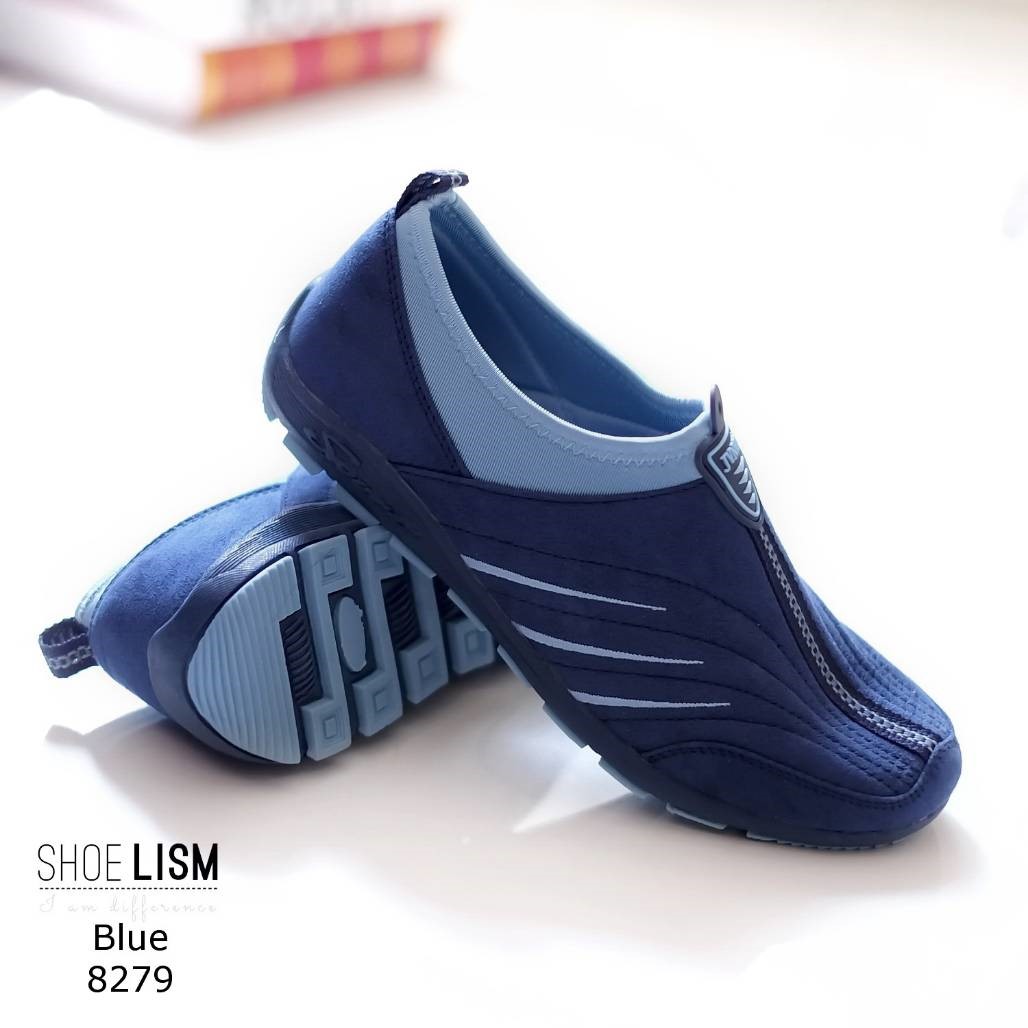 รองเท้าผ้าใบไร้เชือก