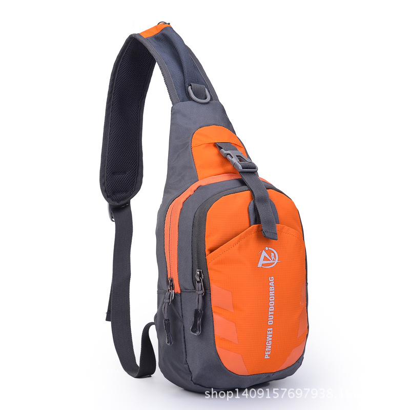 กระเป๋าจักรยานพาดไหล่ รุ่น Aomingge 01 ซิปสีเหลือง