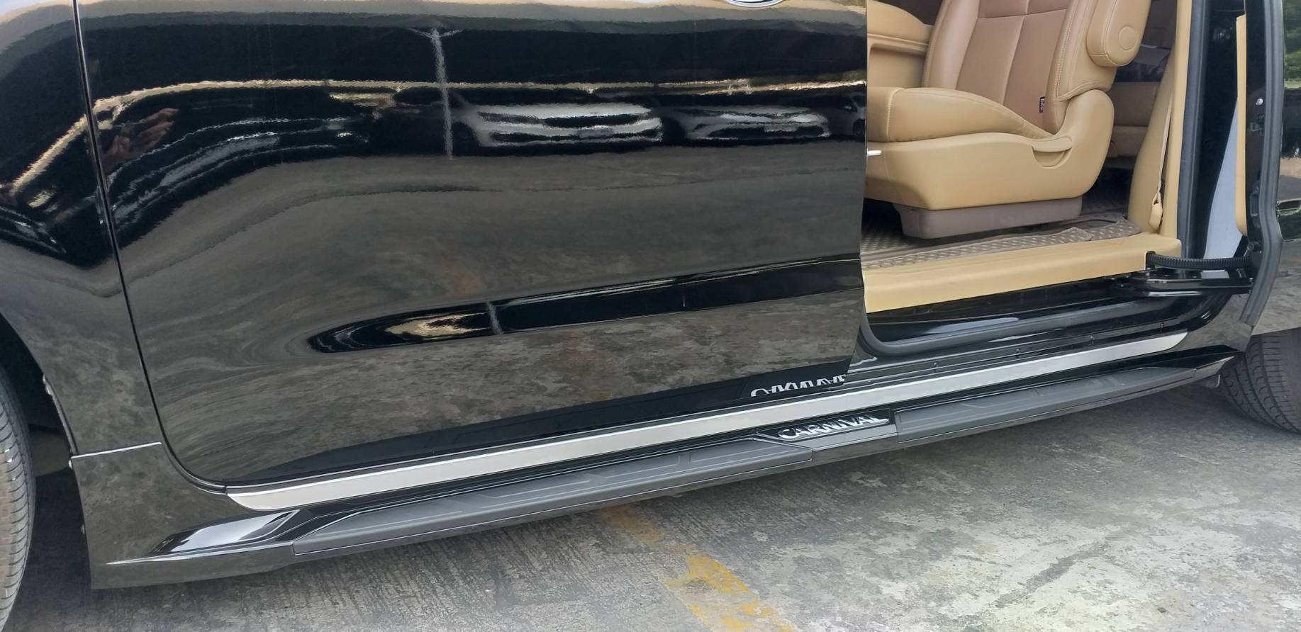 บันไดข้าง KIA Carnival "Gen3 งานเกาหลีแท้ (ทรงSport)