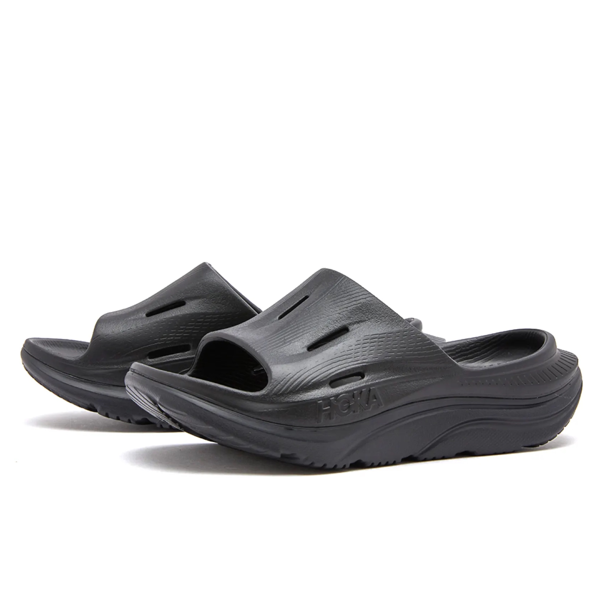 รองเท้า HOKA Ora Recovery Slide 3 ‘TripleBlack’ (M8/9US)