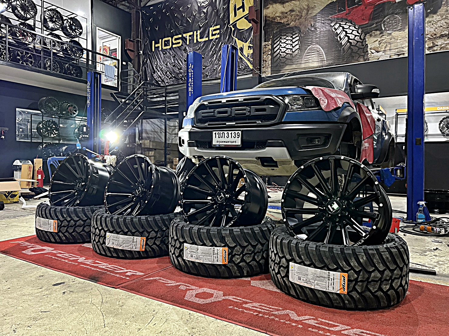 ล้อแท้ HOSTILE H123 ขอบ22 ใส่ FORD RAPTOR