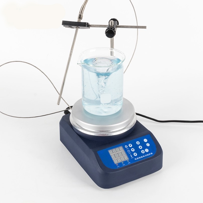 🌈 12609 เครื่องกวนสาร HOTPLATE MAGNETIC STIRRER 2000r/min เหมาะกับขนาด 500-3000ml