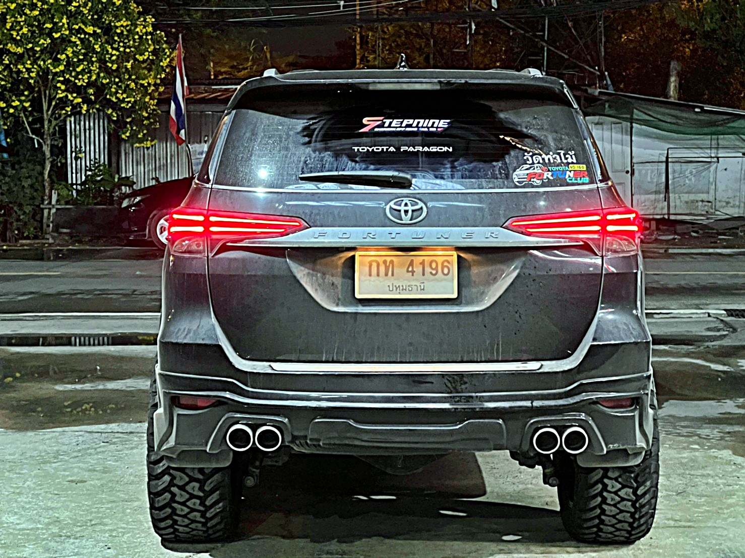 TOYOTA_FORTUNER_จองคิวมาจากปทุมธานี ทำทรงเมกาที่ STEP9