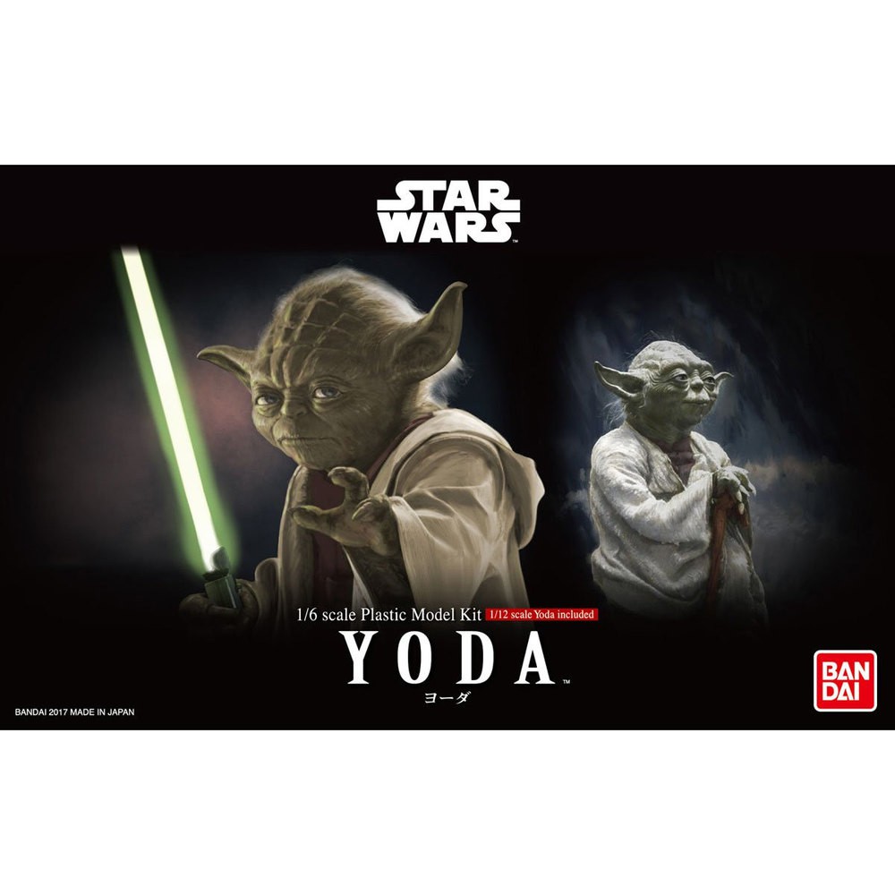 Yoda (1/6 y 1/12) Plastic Modelkits