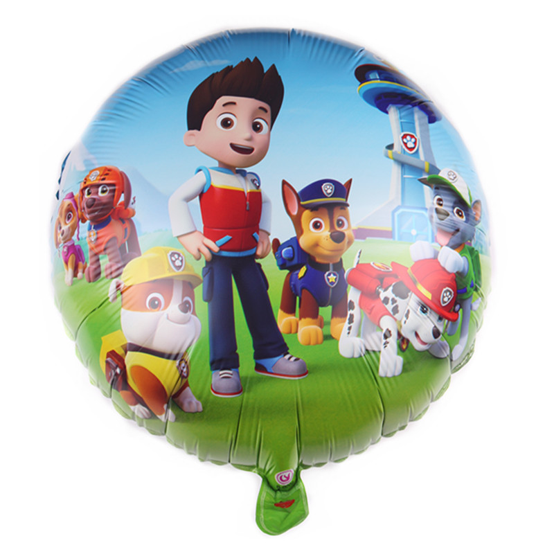 18'' PAW PATROL BALLOON / ลูกโป่งหัวใจพอลเพ็ทโทร