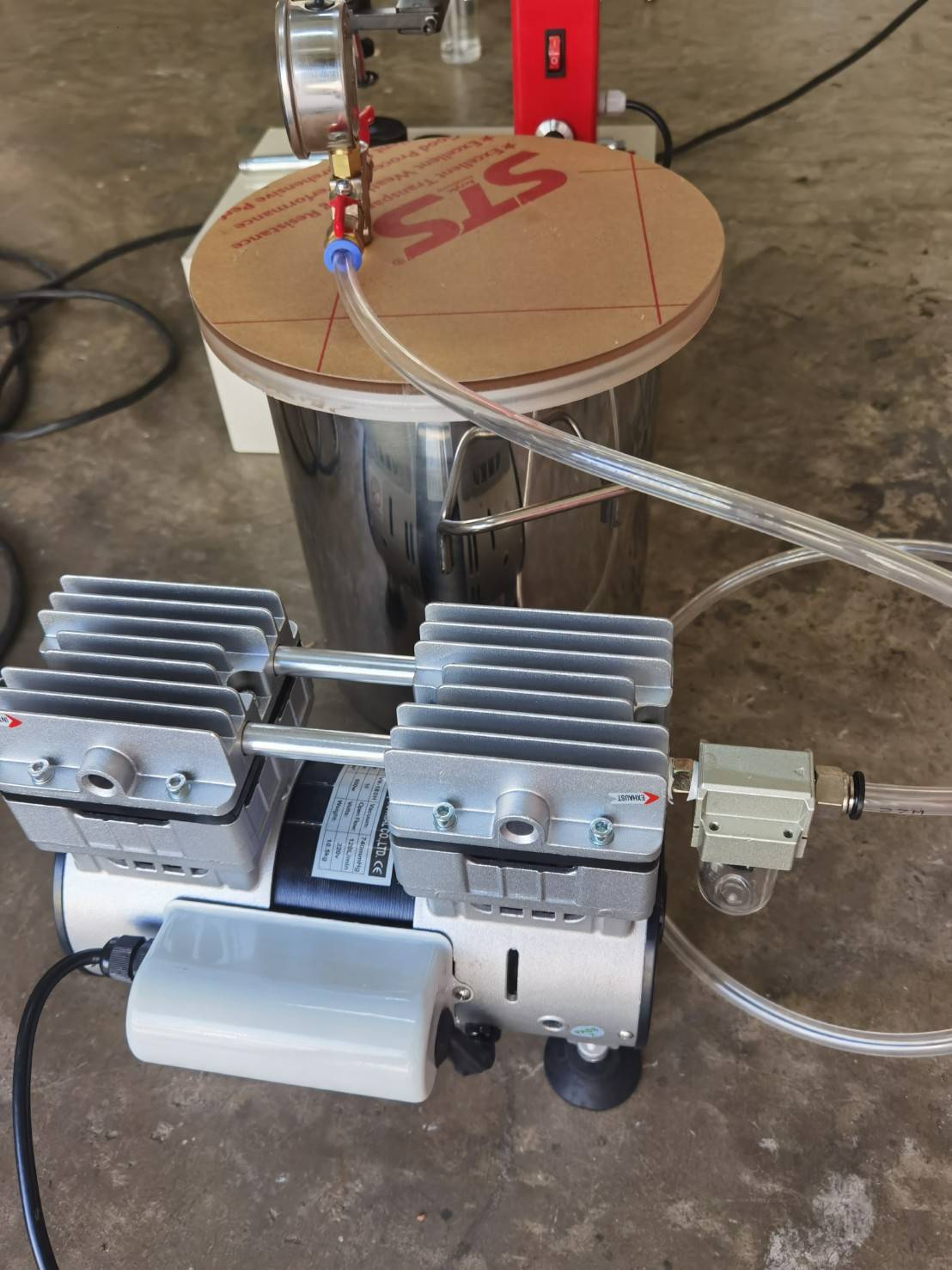 ถังไล่ฟองอากาศ KS01 Vacuum Tank/Pressure Tank