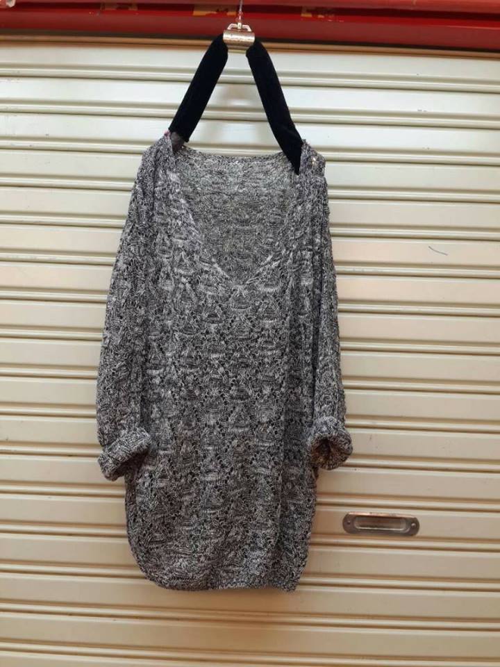 เสื้อแขนยาวไหมพรม