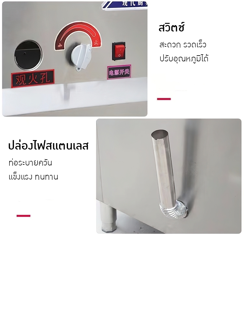 หม้อต้มอาหารแบบ เตาไฟฟ้า/แก๊ส GGO-01