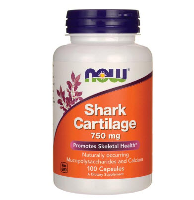 NOW Foods Shark Cartilage -- 750 mg - 100 Capsules