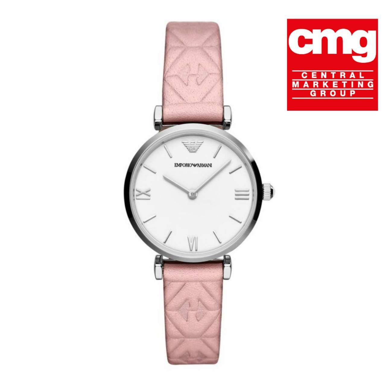 นาฬิกา Emporio Armani Gianni Quartz White Dial Ladies Watch AR11205 Size 32 mm (ประกันศูนย์ CMG)