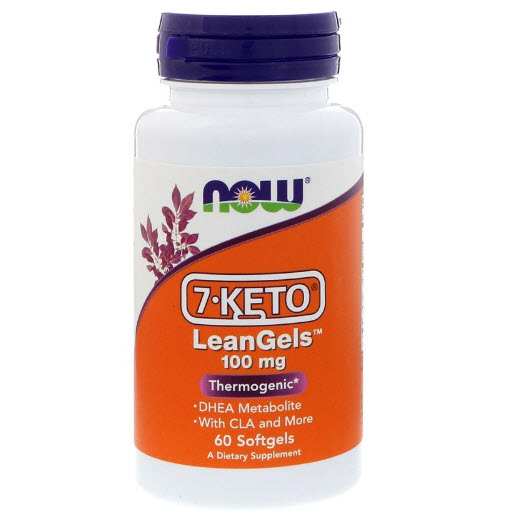 Now Foods, 7-Keto, LeanGels, Weight Management, 100 mg, 60 Softgels