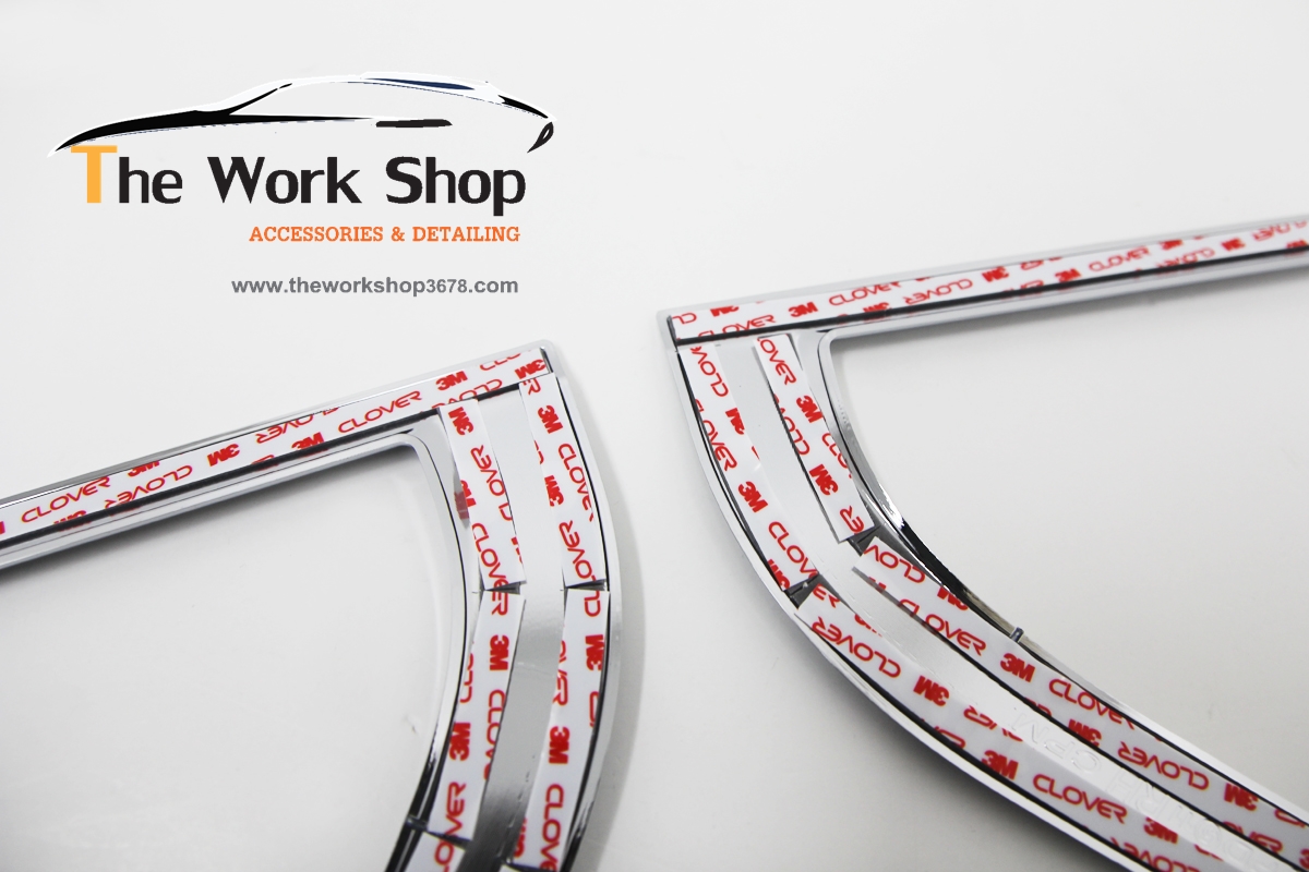 C Pillar Molding for Rio 5 Door ( โครเมี่ยมแต่งขอบกระจกหลัง )