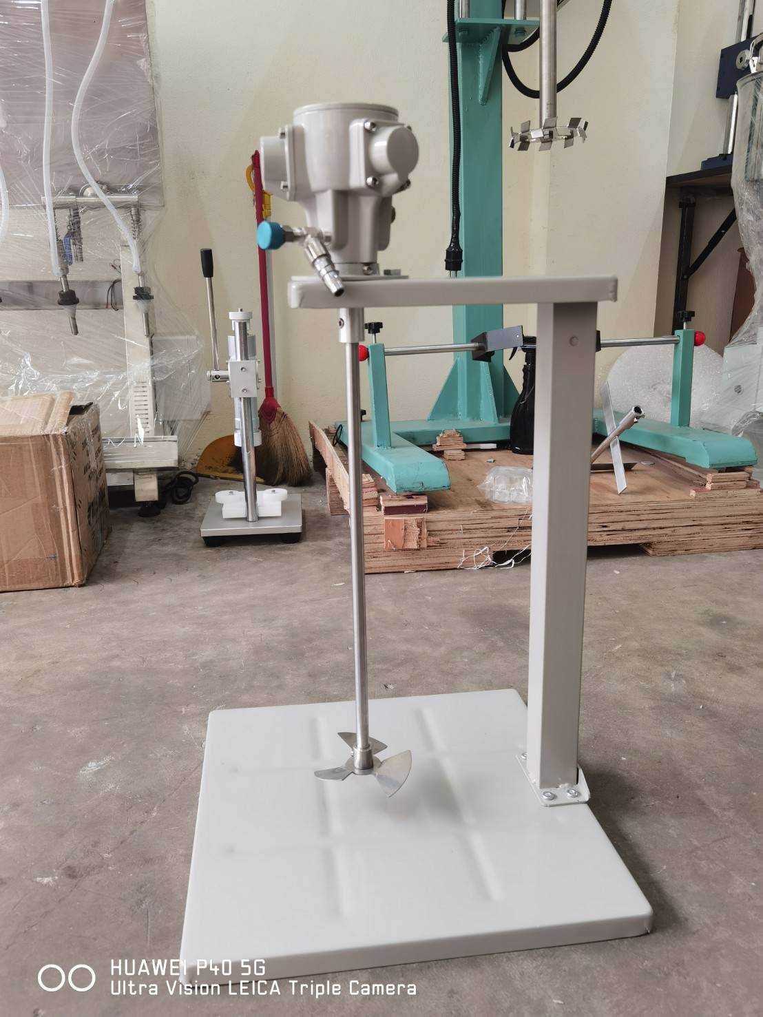 14549 เครื่องปั่น NT-878T ปั่นสี ปั่นผสมของเหลว ปั่นอาหาร (ใช้ควบคู่กับปั้มลม)