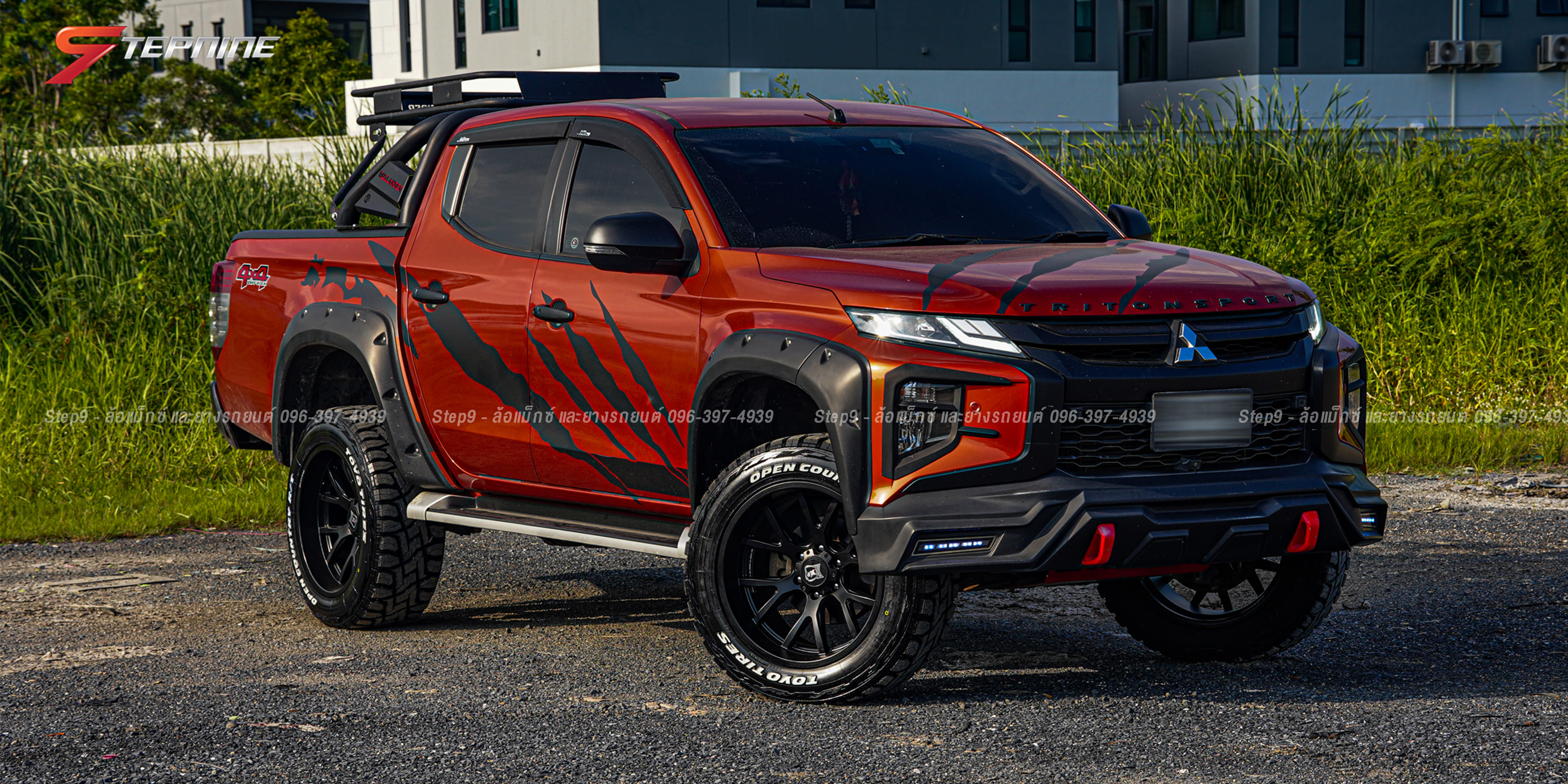MITSUBISHI TRITON ขอบ 20 ล้อไม่ล้น