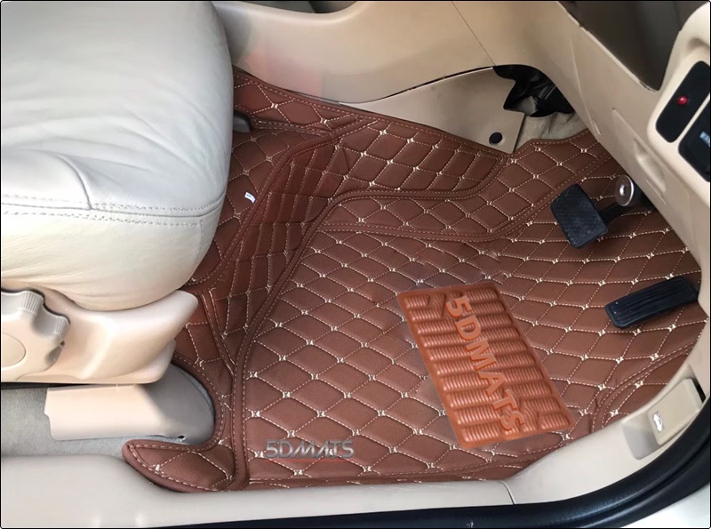 พรมปูพื้นรถยนต์6D HONDA CITY 2003-07 พรมหนัง6D เกรด หนานุ่ม เต็มคัน 3ชิ้น