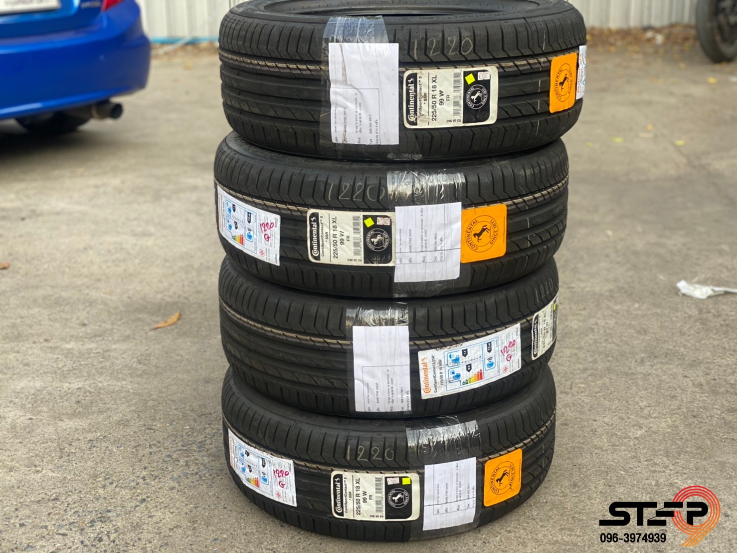 CONTINENTAL CONTACT5 SSR ยาง RUNFLAT ราคาพิเศษ ที่ STEP9