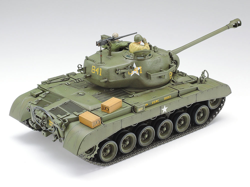 1/35 SCALE U.S. MEDIUM TANK M26 PERSHING (T26E3)