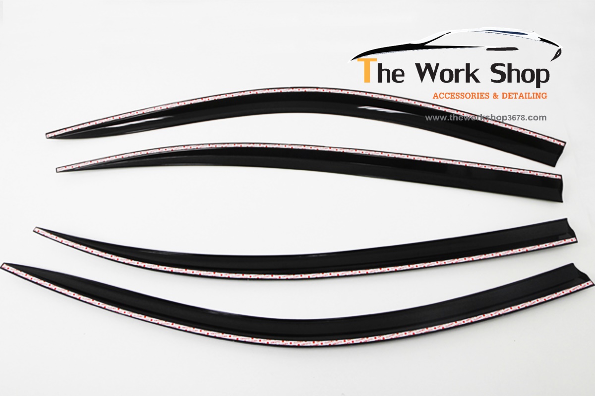 Smoke Door Visor for Accord All New - กันสาสีดำ