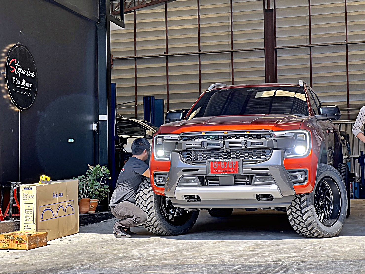 Ford wildtrak nextgen จองคิวมาจาก ภูเก็ต ทำทรงเมกา ครบชุดที่ STEP9