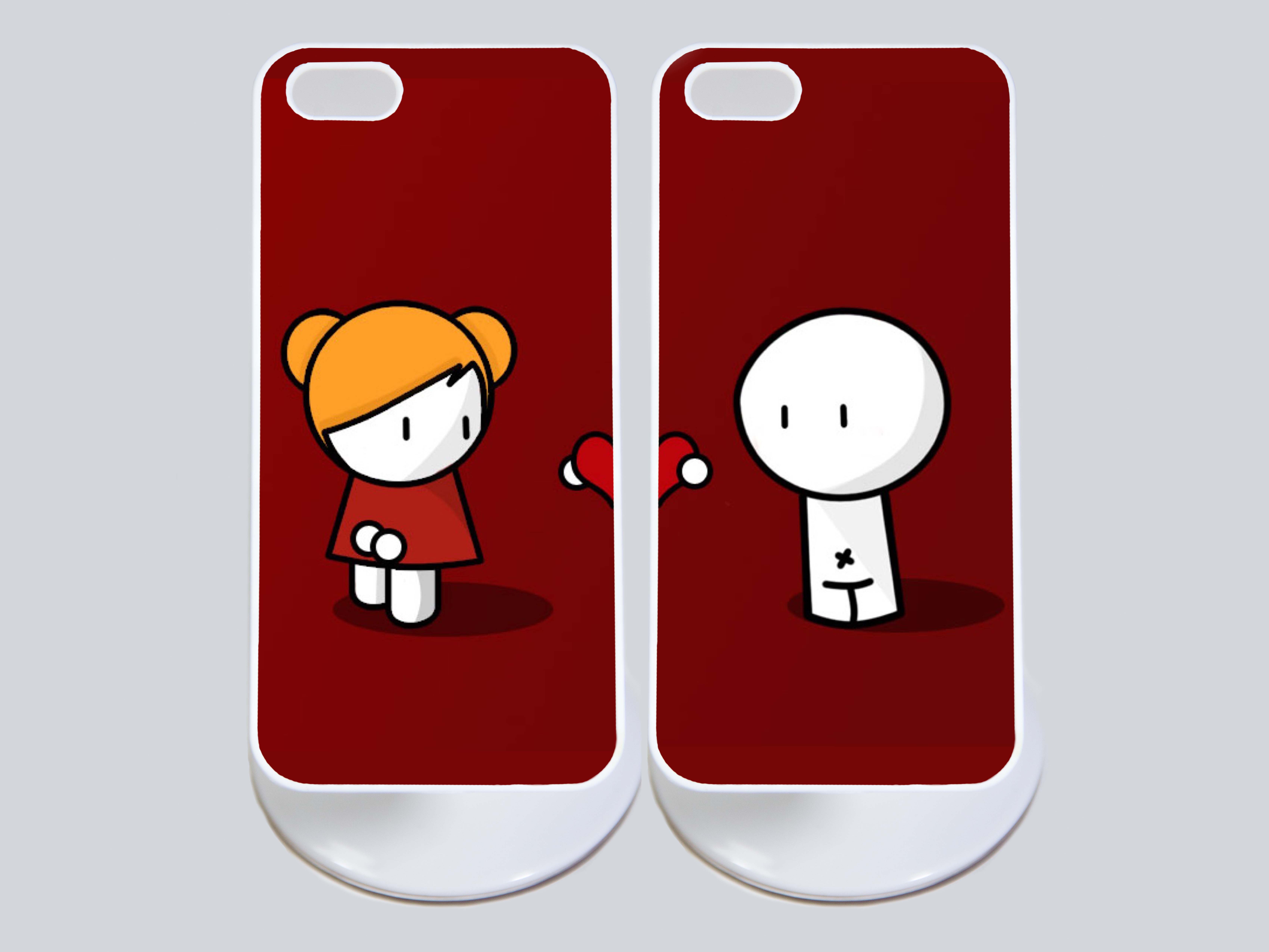 เคสคู่ ลายการ์ตูน