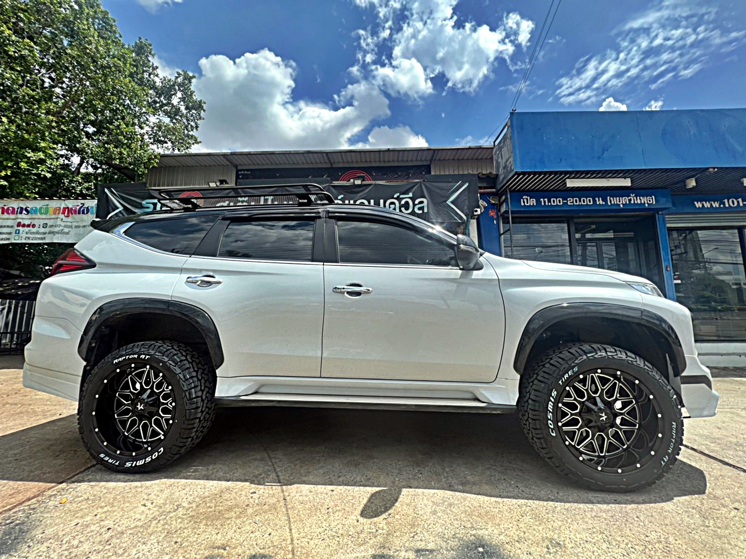 PAJERO_จองคิวจากประจวบ ทำทรงเมกาที่ STEP9