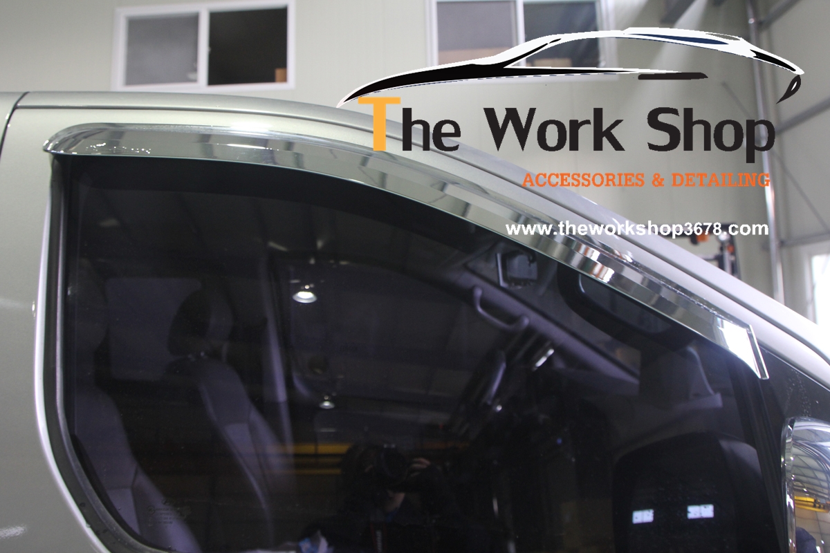 Chrome Door Visor ( กันสาดโครเมี่ยม )