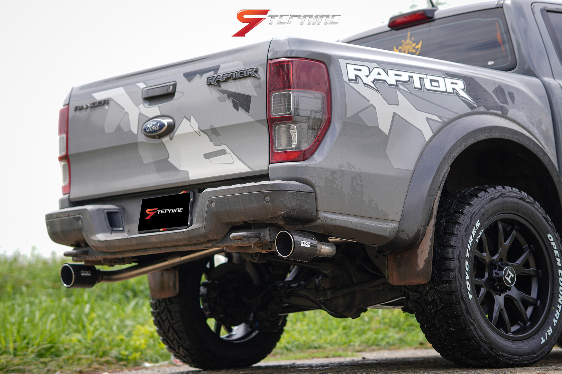 #FORD #RAPTOR เปลี่ยนล้อ ยาง ท่อ ช่วงล่างเดิมไม่ยก