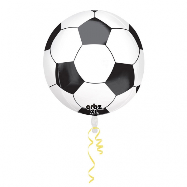 ลูกโป่งฟุตบอล กลมเหมือนลูกบอล /ORBZ Football Foil Balloon