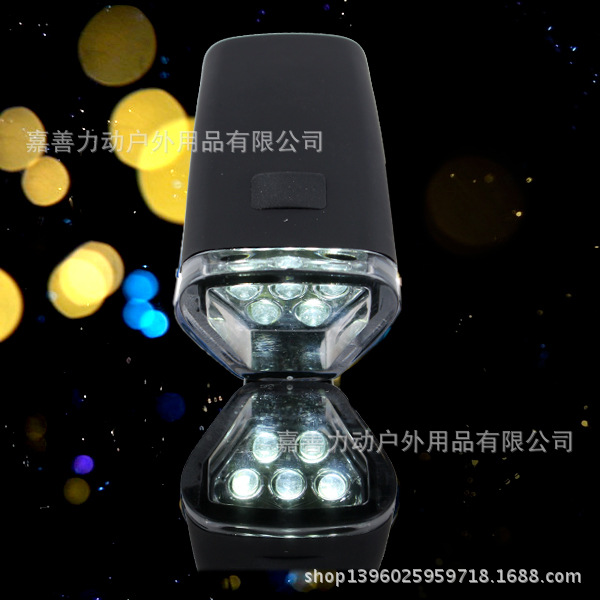 ไฟหน้าจักรยาน 5LED ติดตั้งบนแฮนด์