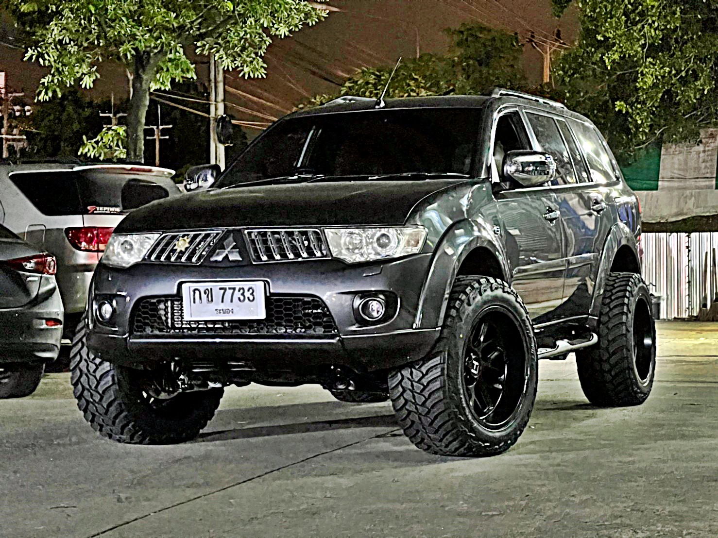 PAJERO_จองคิวจากระนอง ทำทรงเมกาที่ STEP9