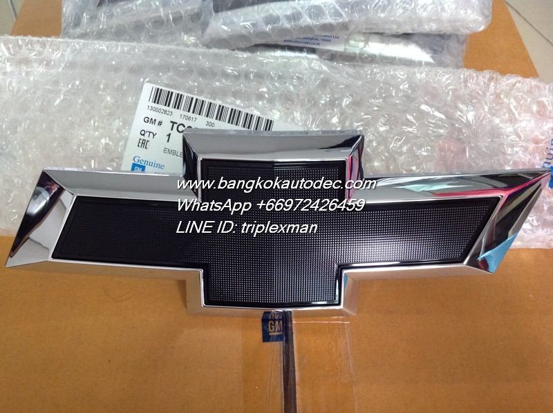 CHEVROLET TRAILBLAZER 16-17 FRONT GRILLE EMBLEM BLACK (1PC)