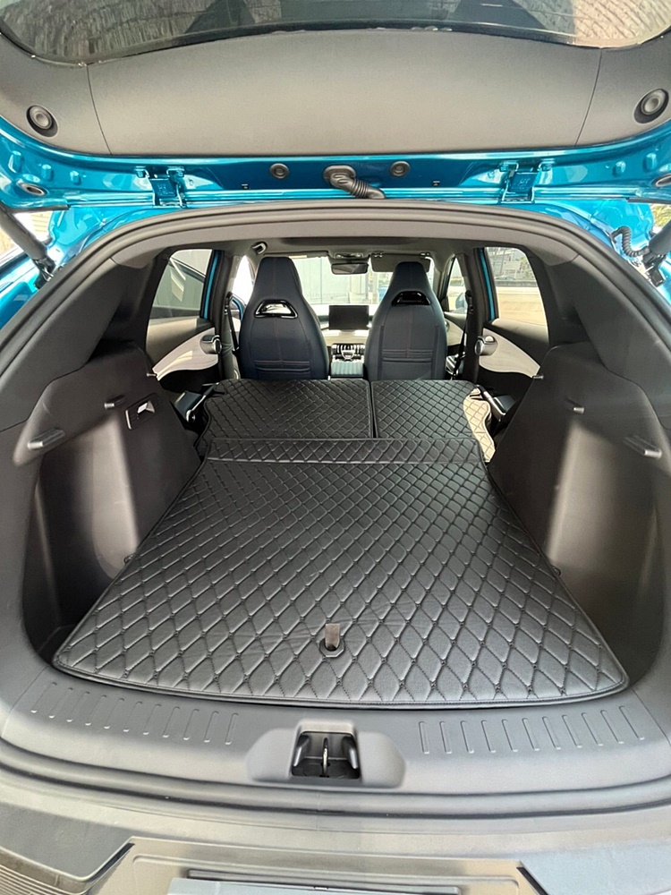 พรมปูพื้นรถยนต์ 6D BYD ATTO 3 พรม6D เกรดA เข้ารูป เต็มคัน รวมแผ่นท้าย ปิดเบาะ 6ชิ้น