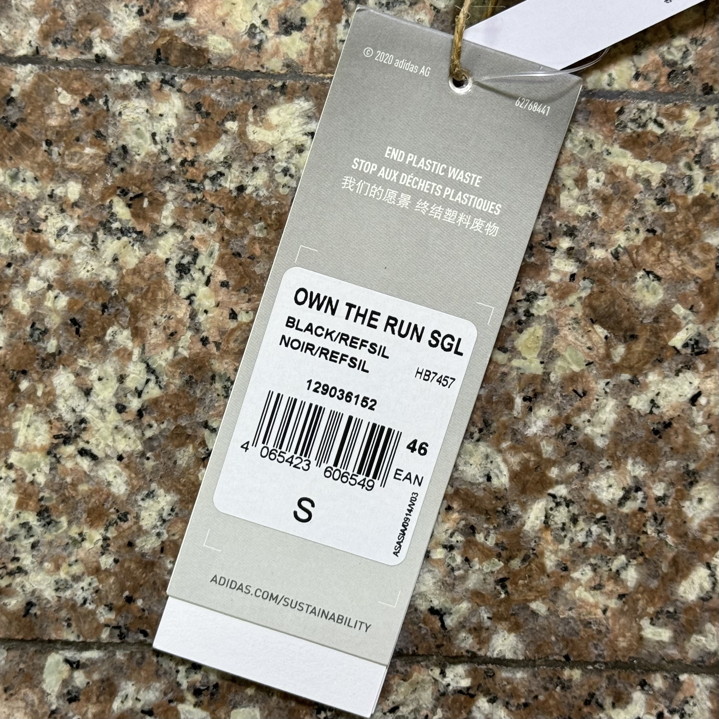 เสื้อวิ่ง Adidas OTR Running Tank ‘BLACK’ (S,L)