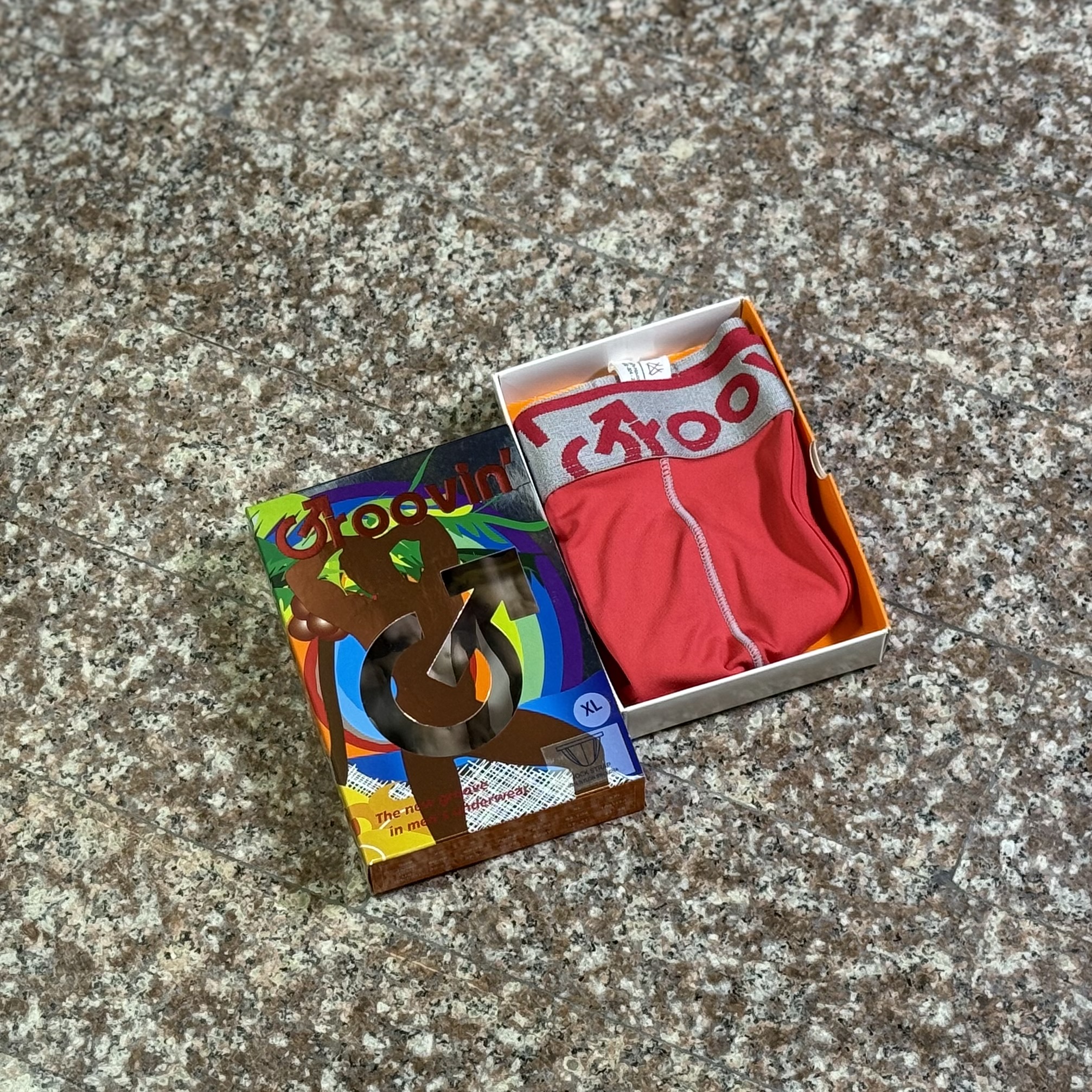 กางเกงใน วิ่ง Groovin 1.5” Athletic Supporter (XL,2XL)