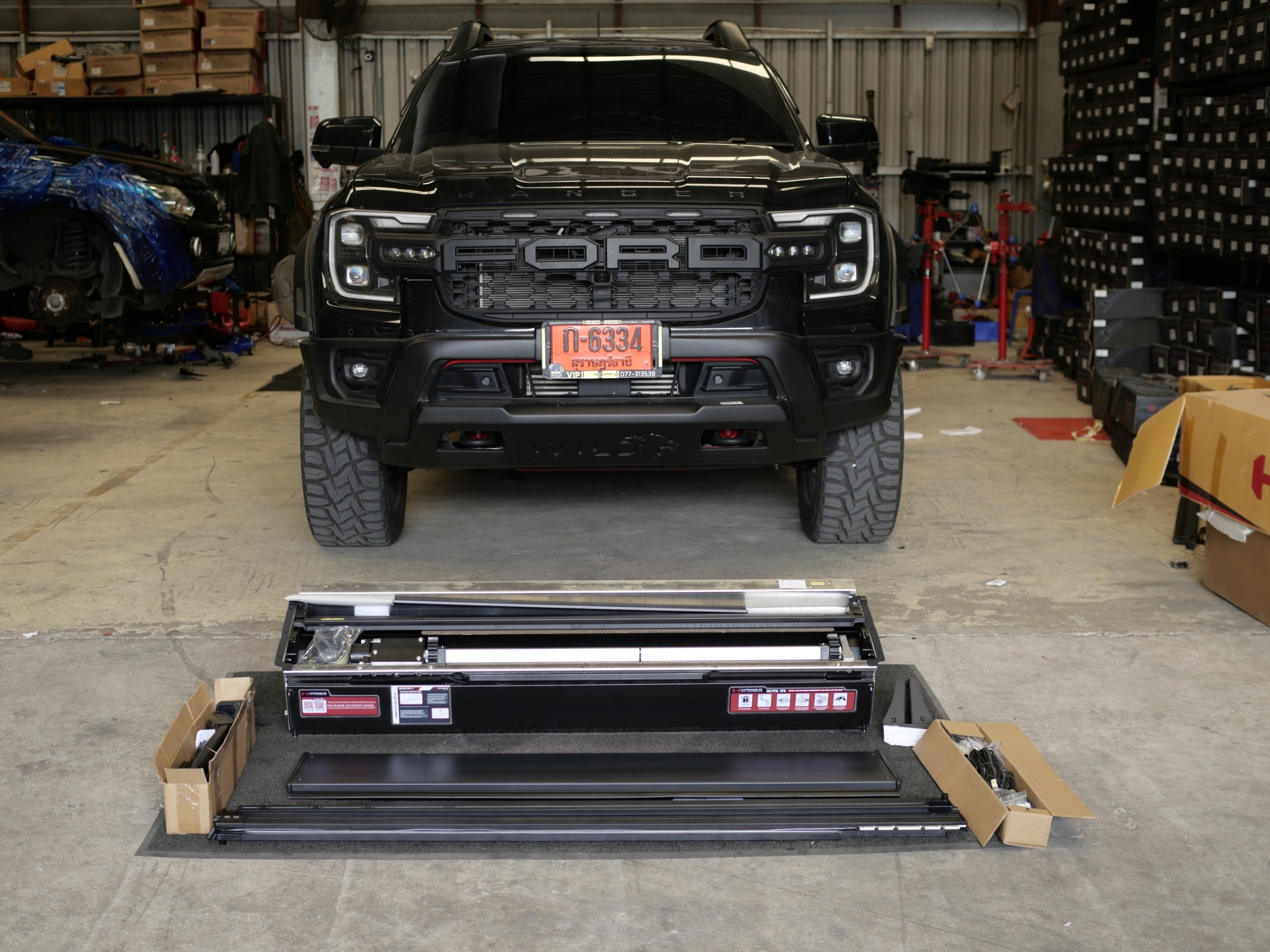 ฝาปิดท้ายรถ HAMER AUTO ROLLER LID MAX ใส่ RANGER NEXTGEN STORMTRAK ที่ STEP9