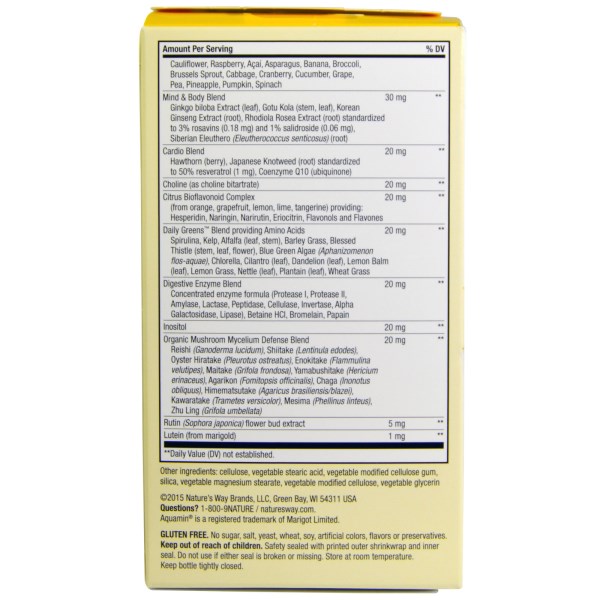 Nature's Way, Alive! Once Daily, Men's 50+, Multi-Vitamin, 60 Tablets