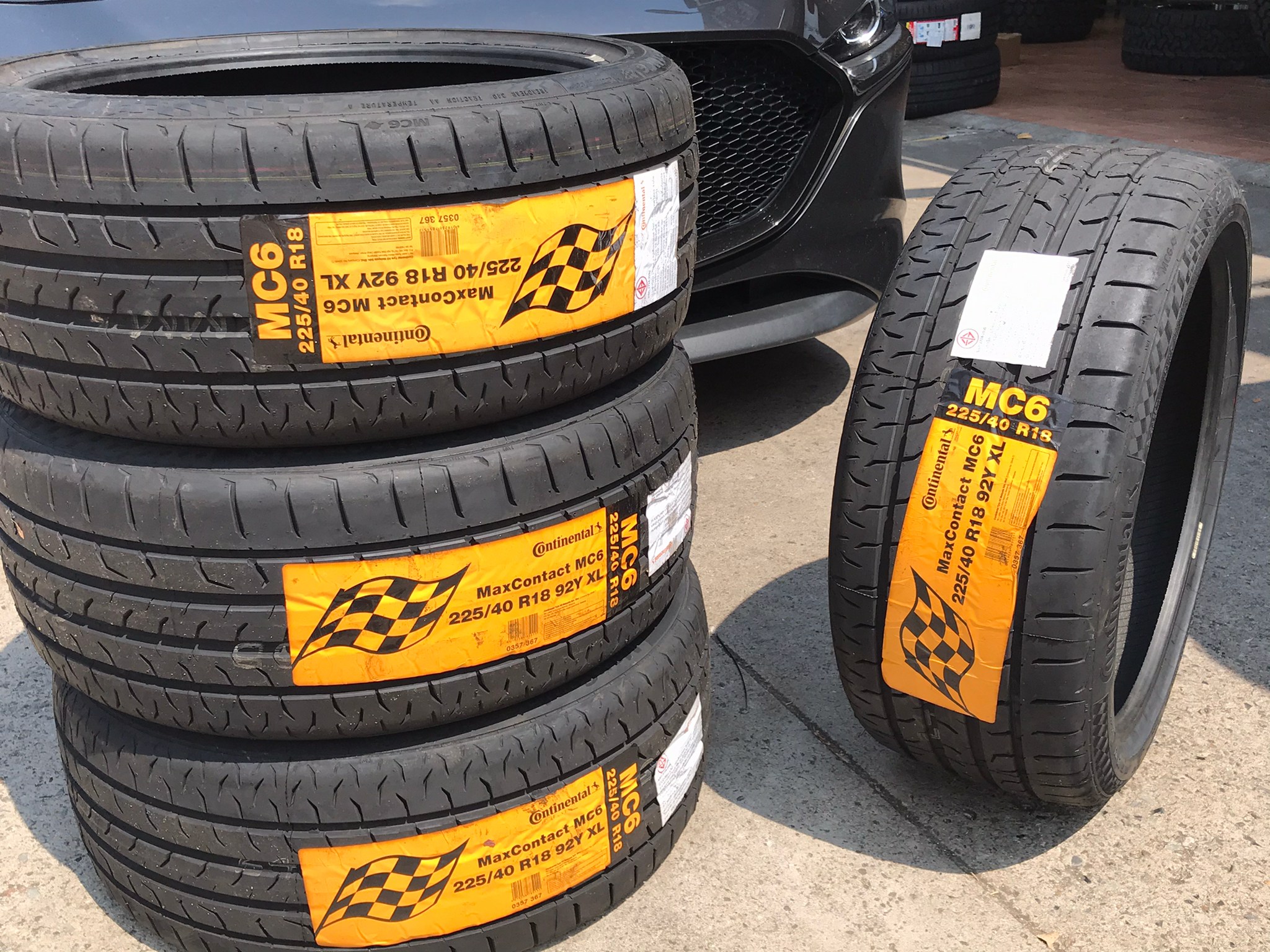 CONTINENTAL 225/40-18 MC6 #CONTINENTAL #MC6