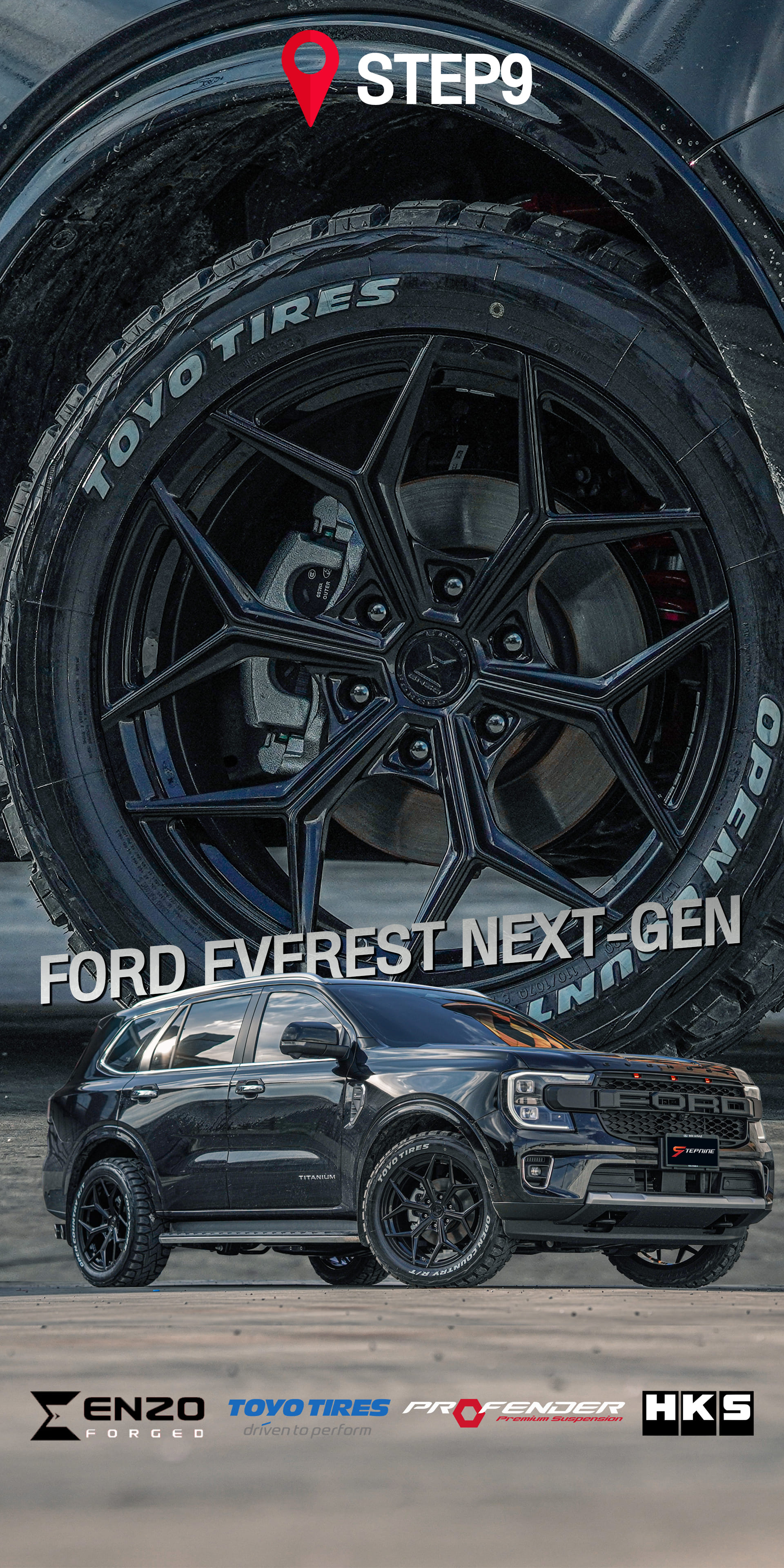 FORD EVEREST NEXT-GEN ทรงมาเฟีย !
