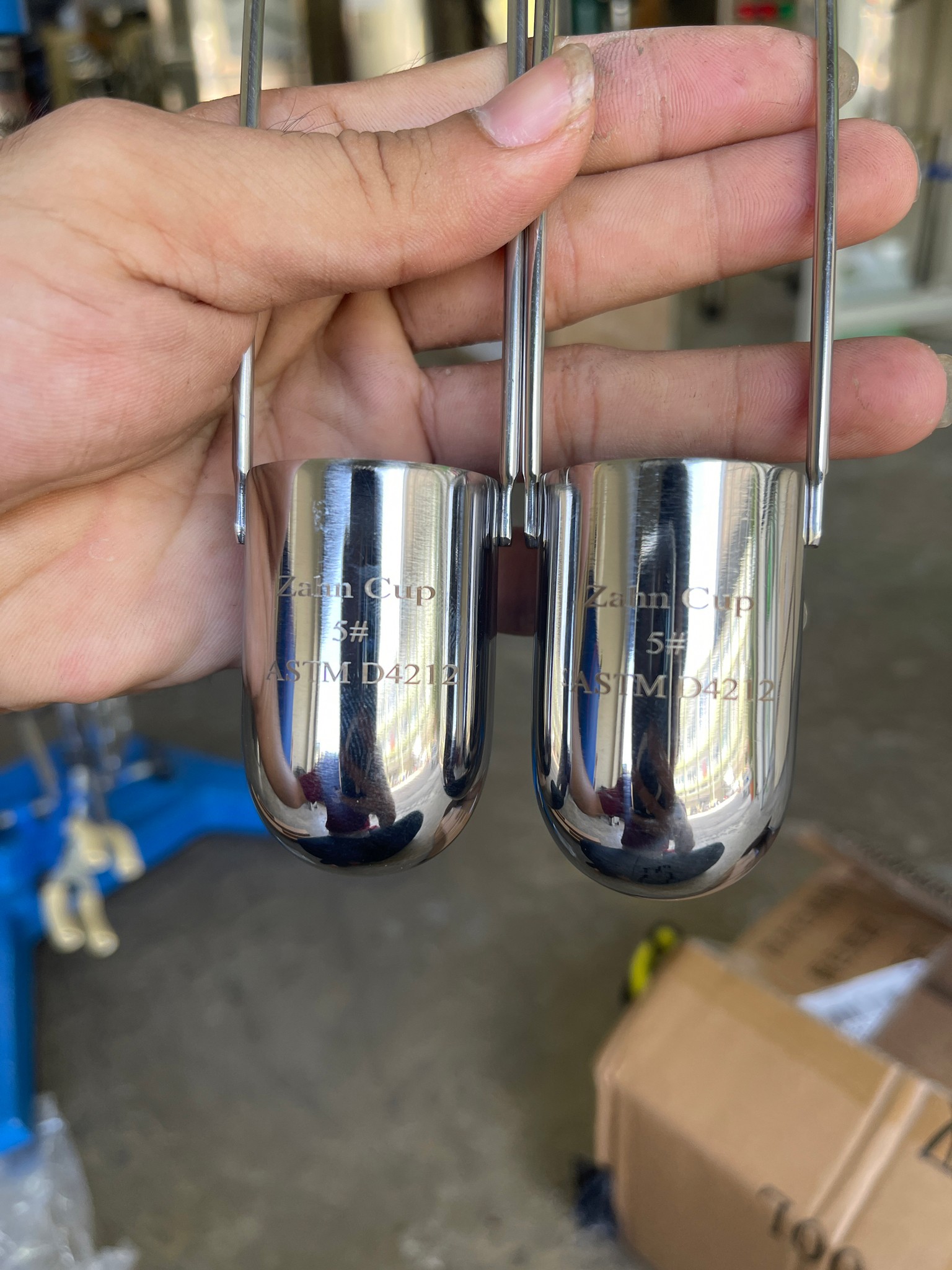 🌈12286 อุปกรณ์วัดความหนืดแบบถ้วย ZAHN