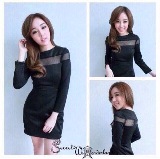 เดรสเข้ารูป ทรงสวย