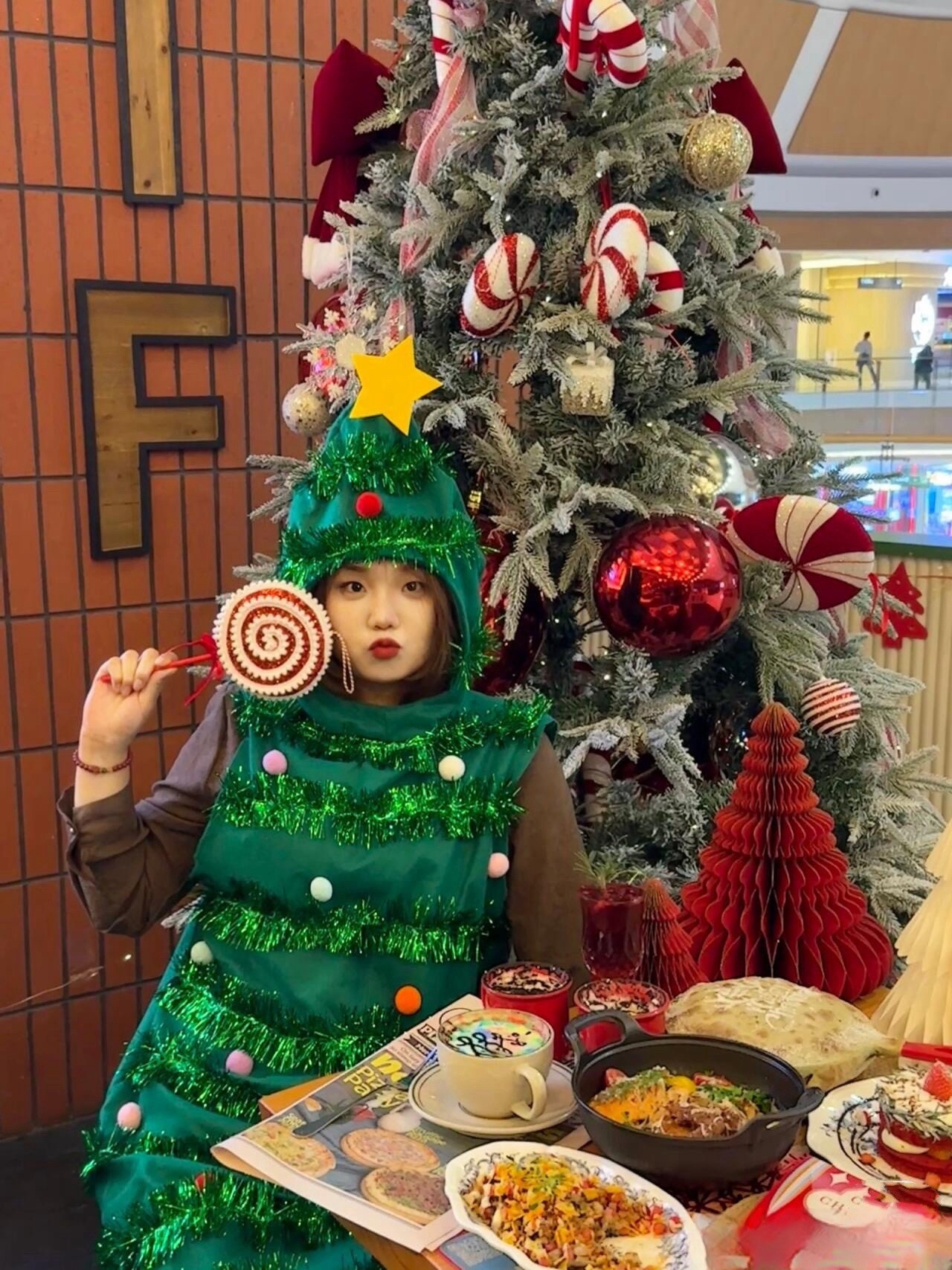 ชุดต้นคริสต์มาส เด็ก9ปีถึงผู้ใหญ่