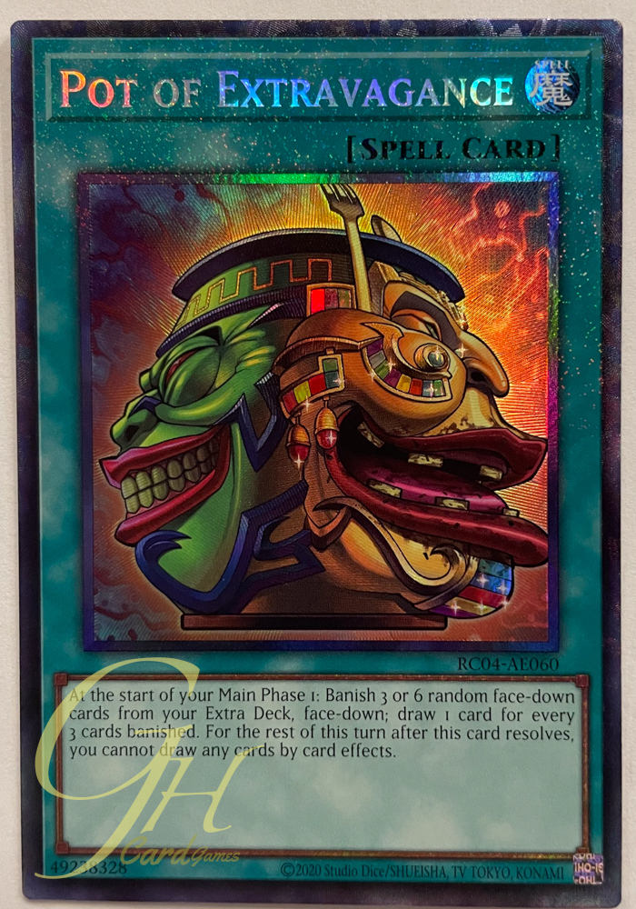 Yugioh [RC04-AE060] Pot of Extravagance (Collector's Rare)