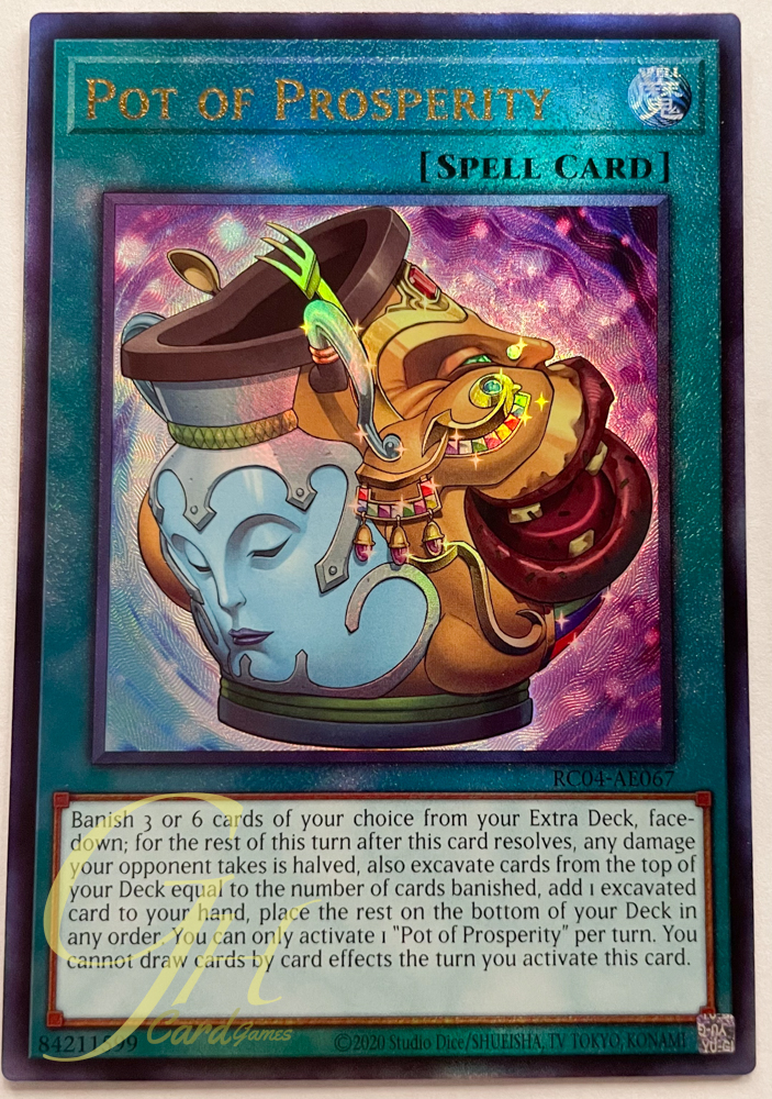 Yugioh [RC04-AE067] Pot of Prosperity (Ultimate Rare)