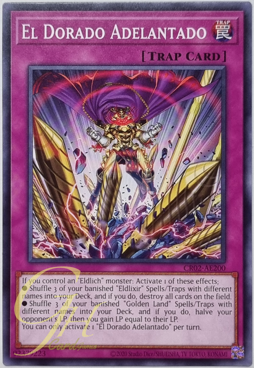 Yugioh [CR02-AE200] El Dorado Adelantado (Common)