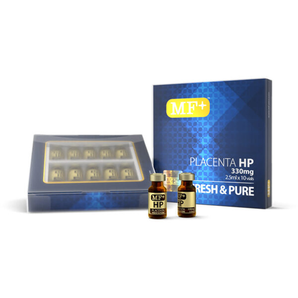 MF Plus HP Placenta เป็น Placenta ที่เข้มข้นถึง 330 mg จากประเทศสวิสเซอร์แลนด์ 20vials x 2.5ml.
