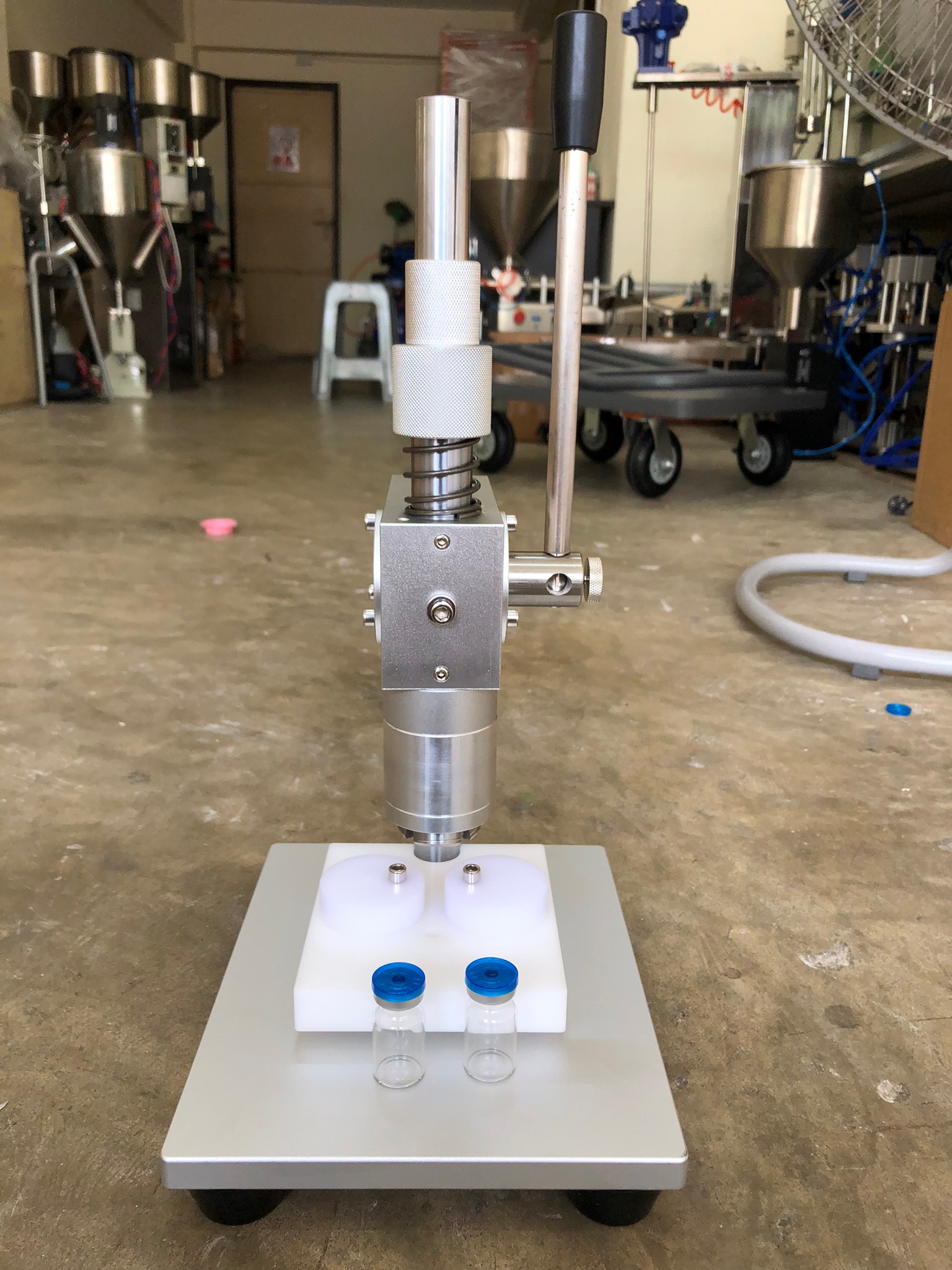 🌈15660 เครื่องปิดขวดยาฉีดแบบมือโยก รุ่น WT-90ZX