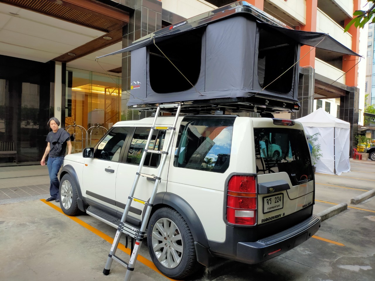 HAWK EYE PLUS 1.2 - MaxX Equip เต็นท์หลังคารถ ประเภท หลังคาแข็ง